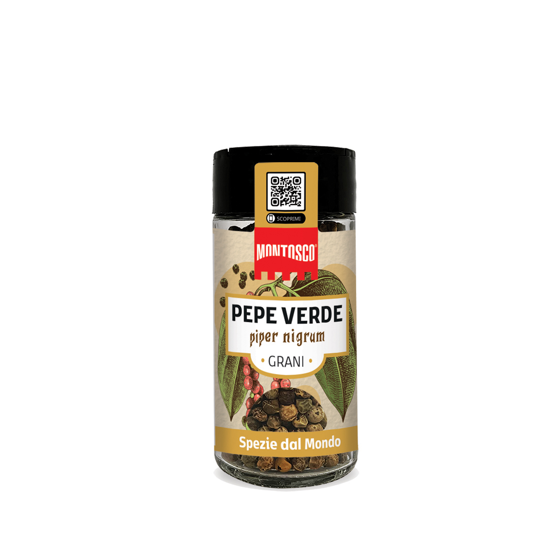 montosco-pepe-verde-in-grani-dispenser-poivre-vert-en-grains image 1
