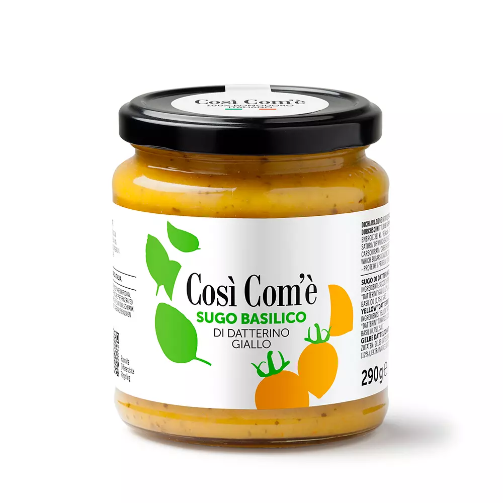 cos-com-sauce-de-datterini-jaunes-au-basilic-290g-pack-de-6 image 1