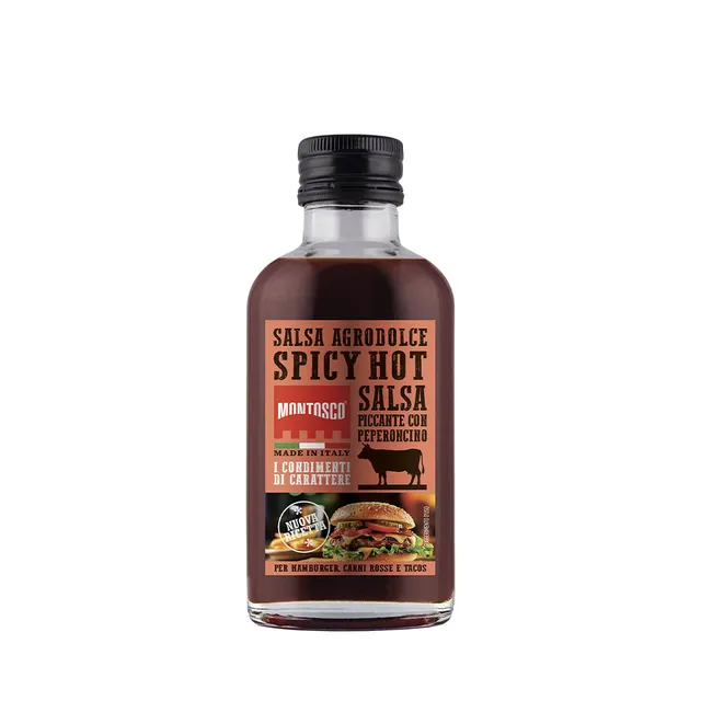 montosco-salsa-agrodolce-spicy-hot-sauce-aigre-douce-piquante-bbq image 1